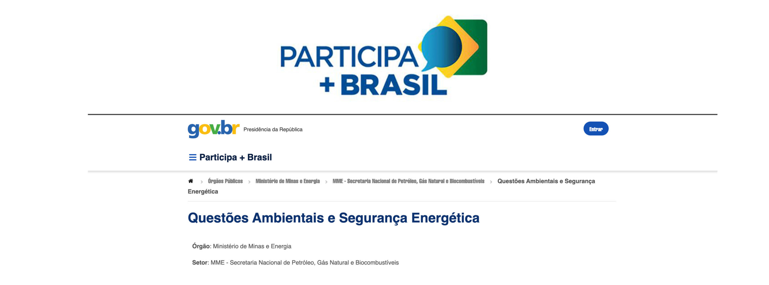 Coalizão Energia Limpa participa da Consulta Pública do MME sobre processo de licenciamento ambiental